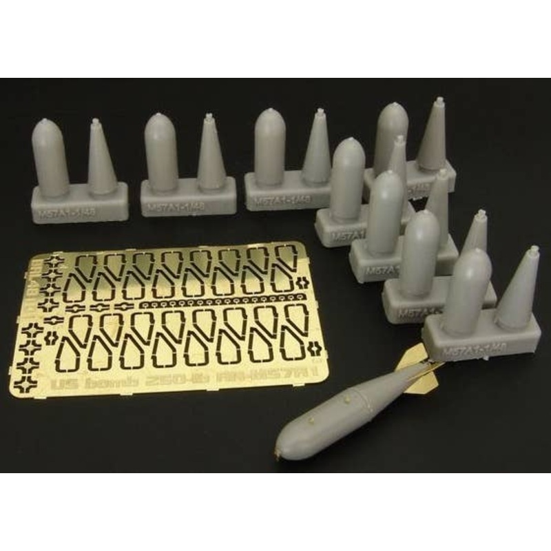 1/48 US Bomb 250-lb AN-M57A1 (8pcs)