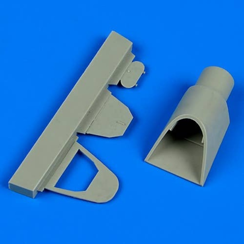 1/48 Bf 109G Opened Cockpit's Rear Bulkhed Standard (for Eduard)