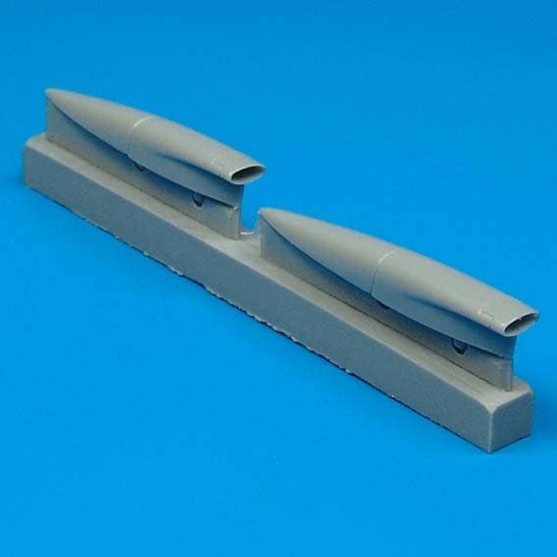 1/48 F-8 Crusader Air Cooling Scoops (for Hasegawa)