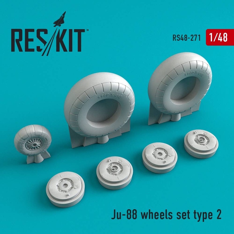 1/48 Ju88 Wheelset "Type 2"