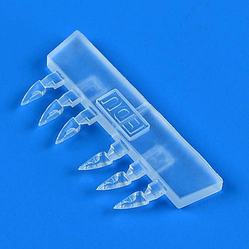 1/48 Bf 109K position lights (clear) (For Eduard)