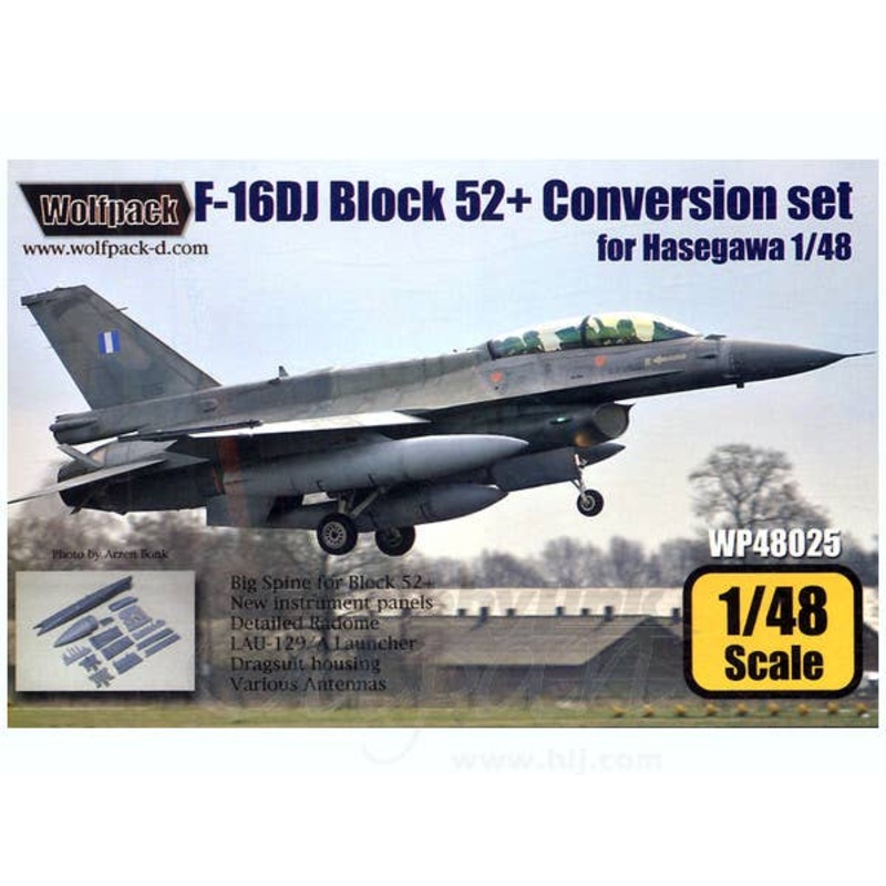 1/48 F-16D Block 52+ Convesion Set for Hasegawa