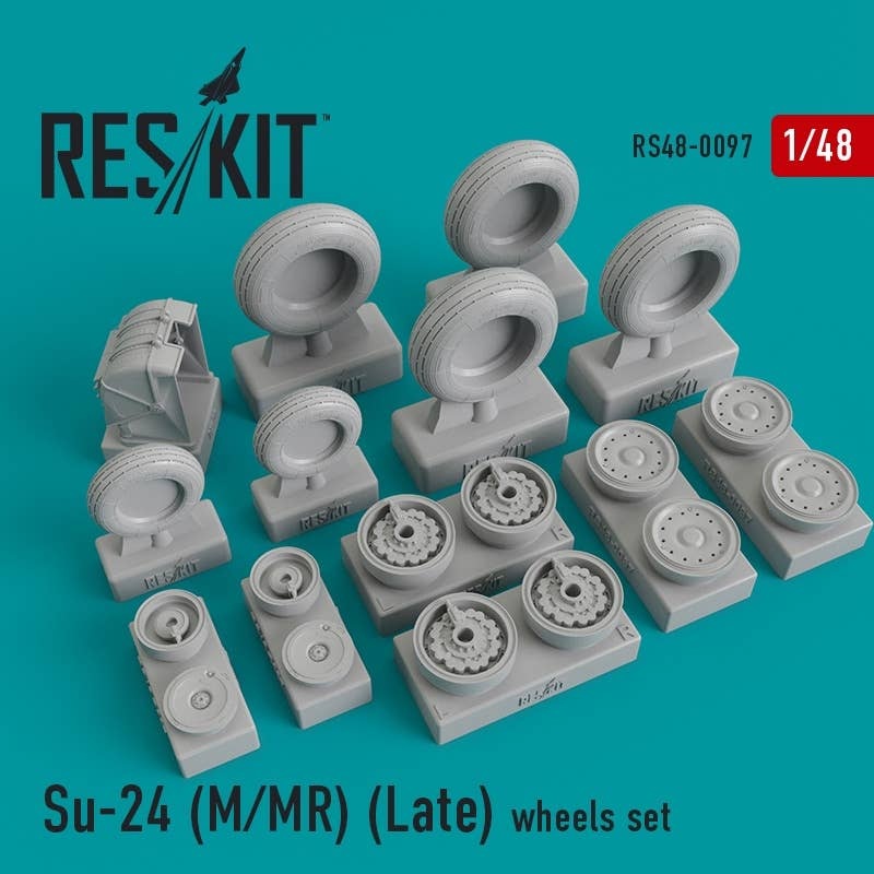 1/48 Su-24 (M/MR) (Late) Wheels Set