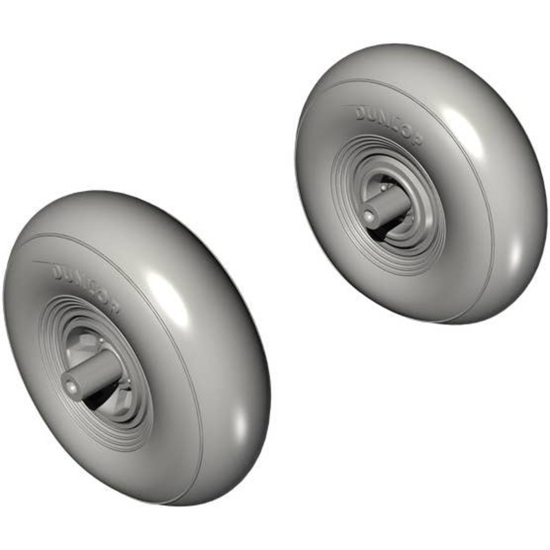 1/48 Blenheim Mk.I/IF Mainwheels Smooth Tyre (for Airfix)