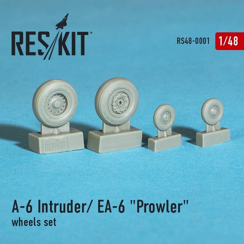 1/48 Grumman A-6 Intruder, EA-6 Prowler Wheels Set