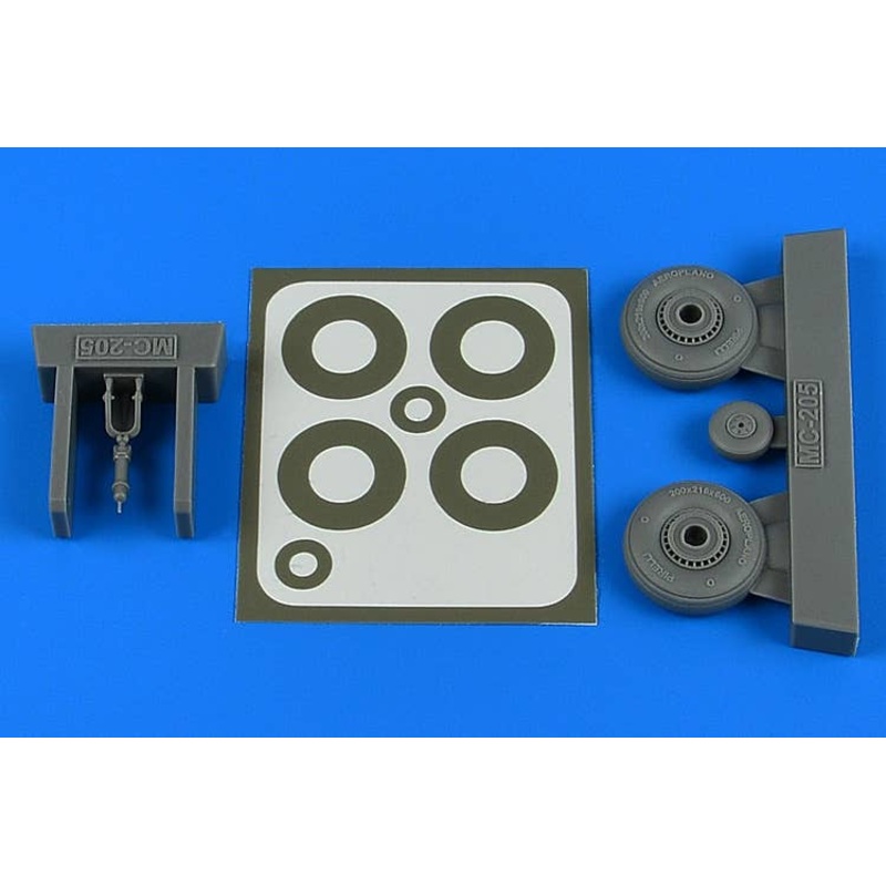 1/48 Macchi Mc.205 Wheels & Paint Masks (for Hasegawa)