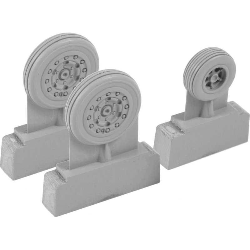1/48 Hawker Hunter F.6 Wheels (for Airfix)