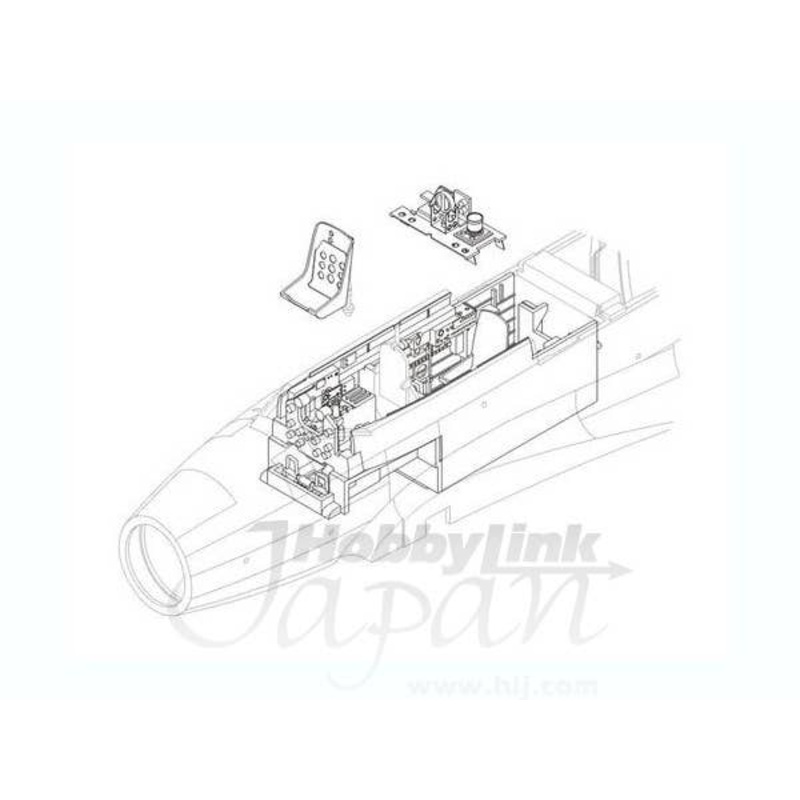 1/48 J1N Irving Interior Set (for Tamiya)