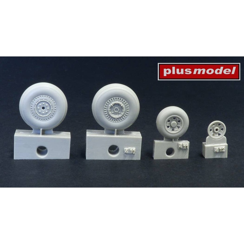 1/48 B-26 Marauder wheels late grooved