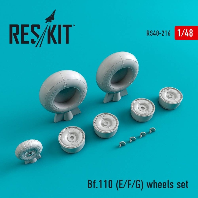1/48 Bf.110 (E/F/G) Wheels Set