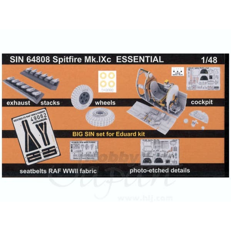 1/48 SPITFIRE Mk. IXc ESSENTIAL (Eduard)