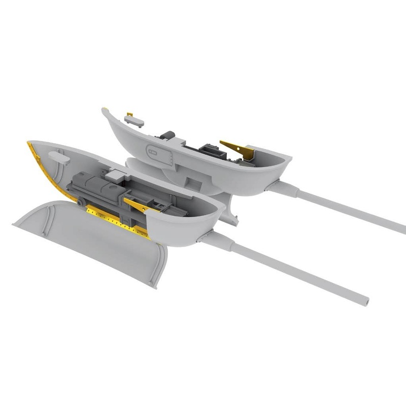 1/48 Bf 109 cannon pods (for EDUARD)