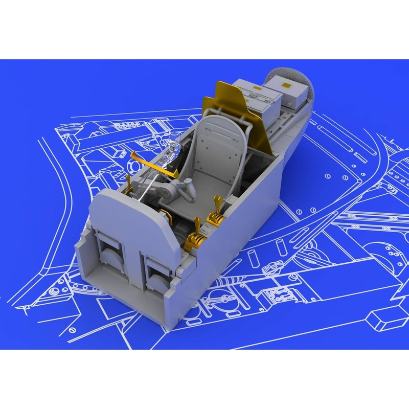 1/48 P-38J Cockpit (Academy)