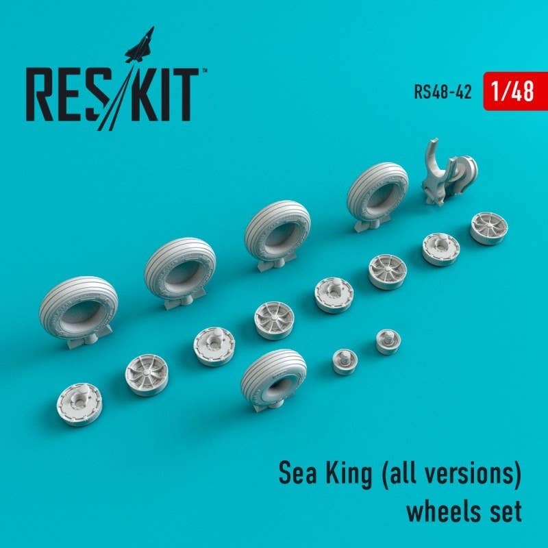 1/48 Sea King (all versions) wheels set