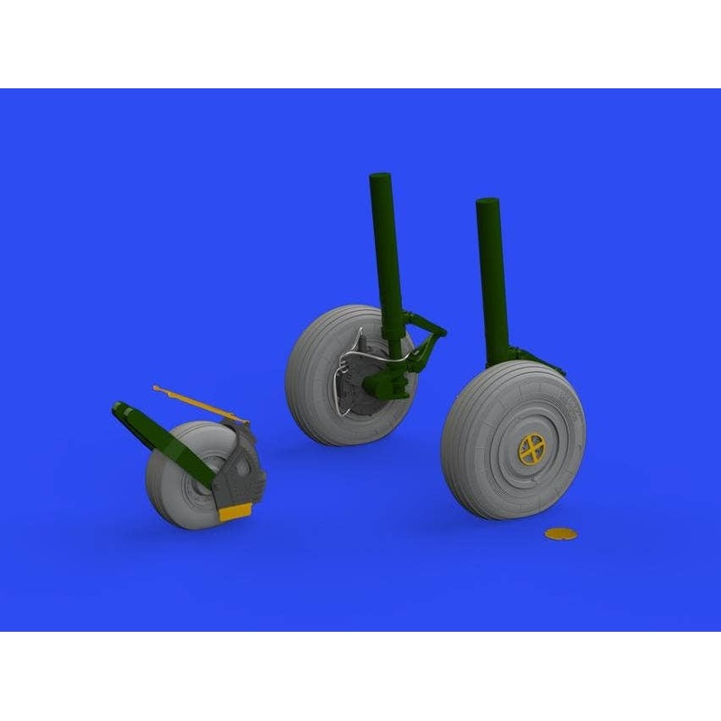 1/48 Su-27 Wheels for Great Wall Kits