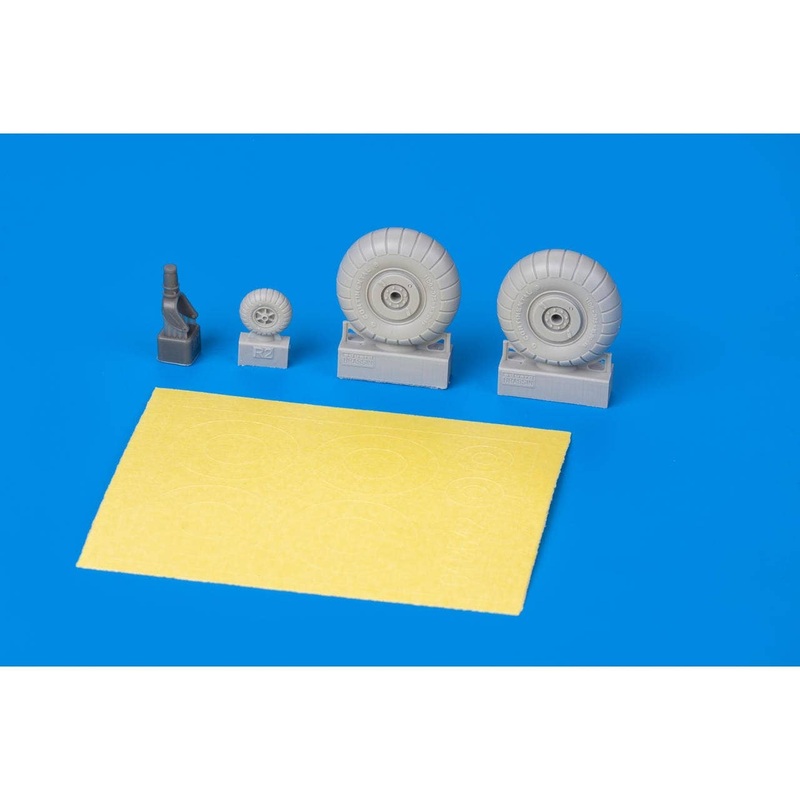 1/48 He 111 Early Wheels (for ICM)