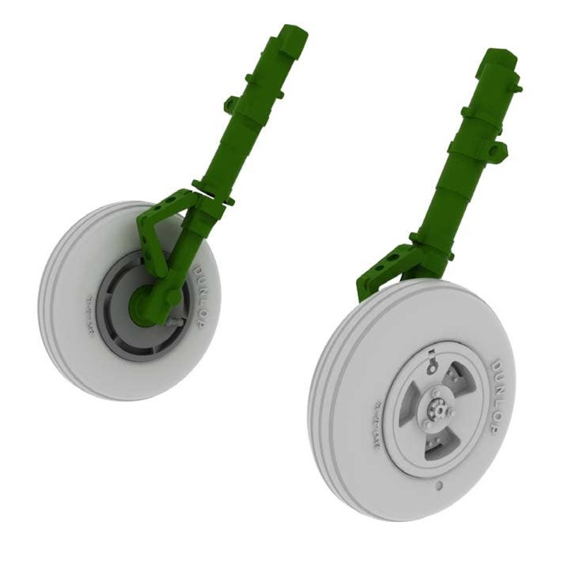 1/48 Spitfire Mk.XVI Wheels 3-Spoke