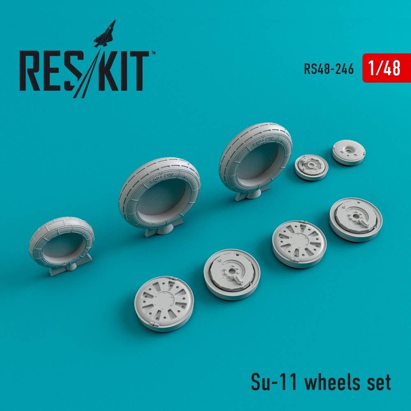 1/48 Su-11 Wheels Set (for Trumpeter)