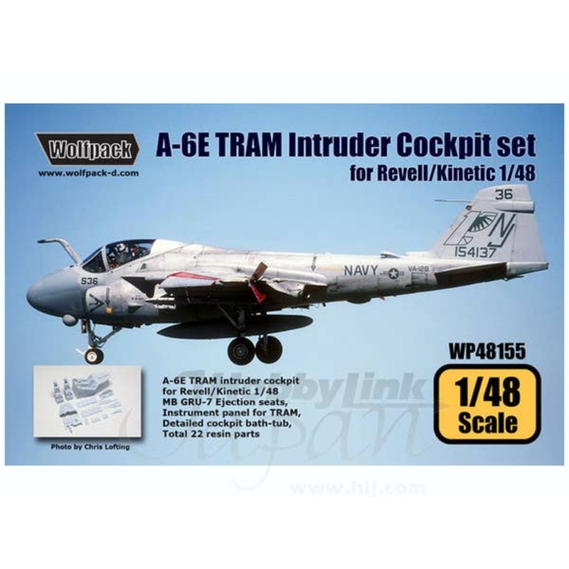 1/48 A-6E TRAM Intruder Cockpit Set (for Revell/Kinetic)