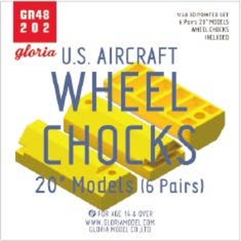 1/48 Aircraft Wheel Chock for US Air Force