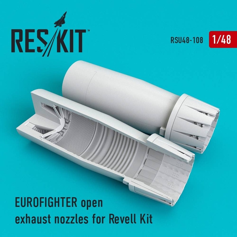 1/48 Eurofighter Typhoon Afterburner (Open) (for Revell)