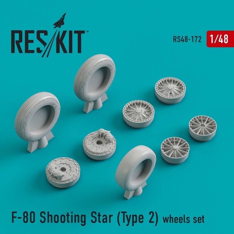 1/48 F-80 Shooting Star (Type 2) Wheels Set