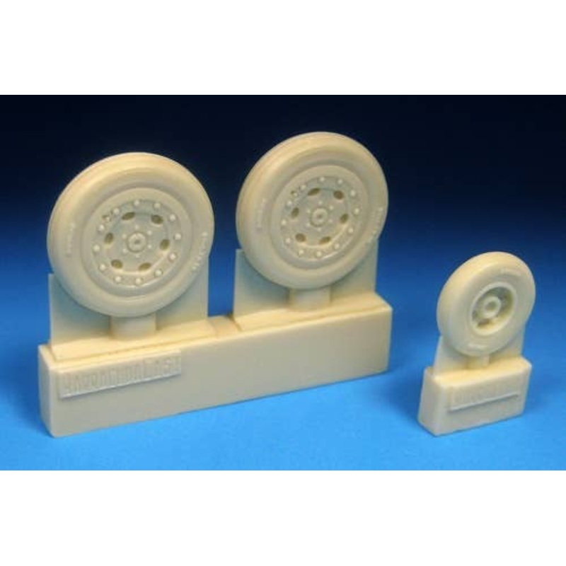 1/48 Hawker Hunter Main and Nose Wheels