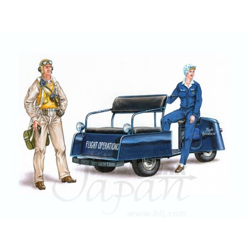 1/48 U.S. Scooter With Crew