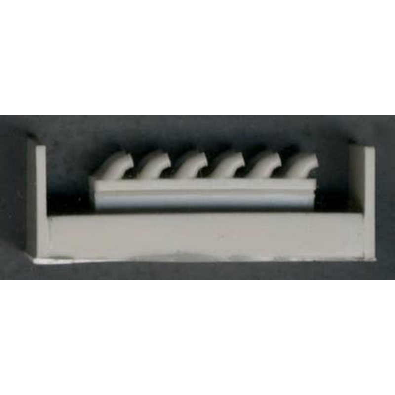 1/48 Curtiss P-40B Exhaust Set (for Airfix)