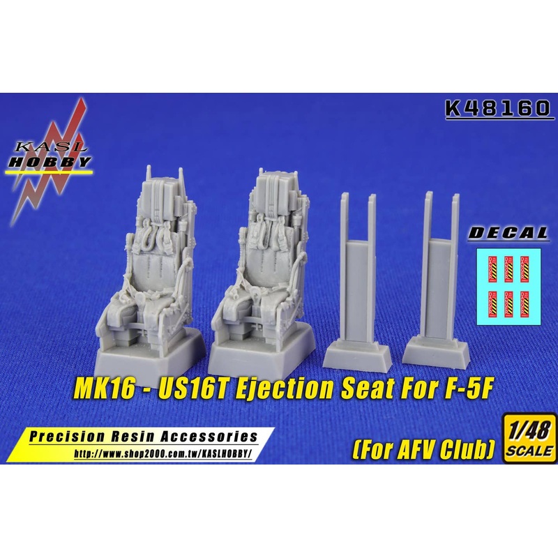 1/48 MK16-US16T Ejection Seat For F-5F (Double Seat)