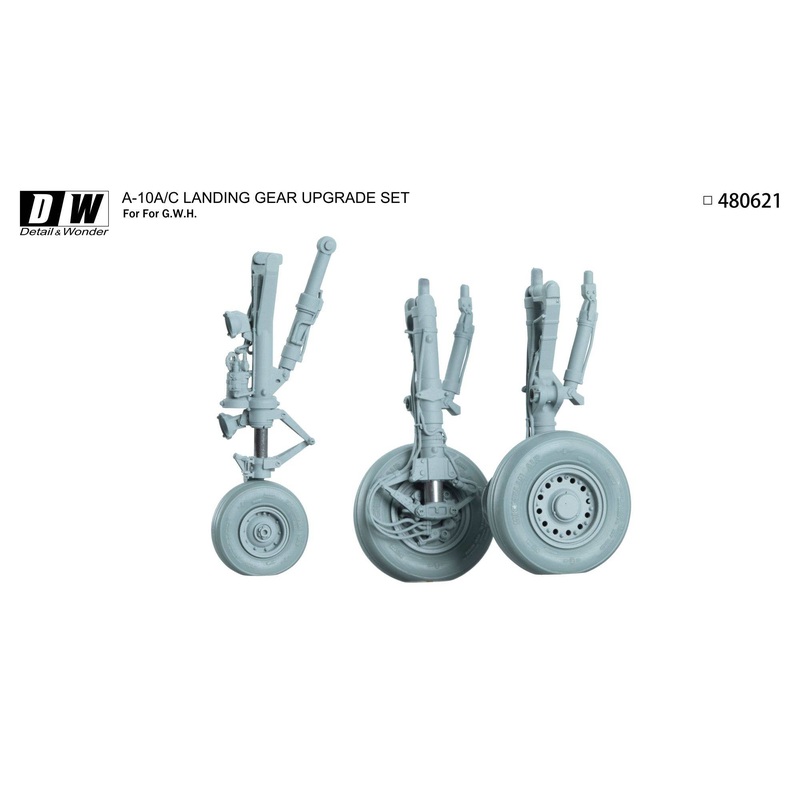 1/48 A-10A/C Landing Gear for G.W.H Kit