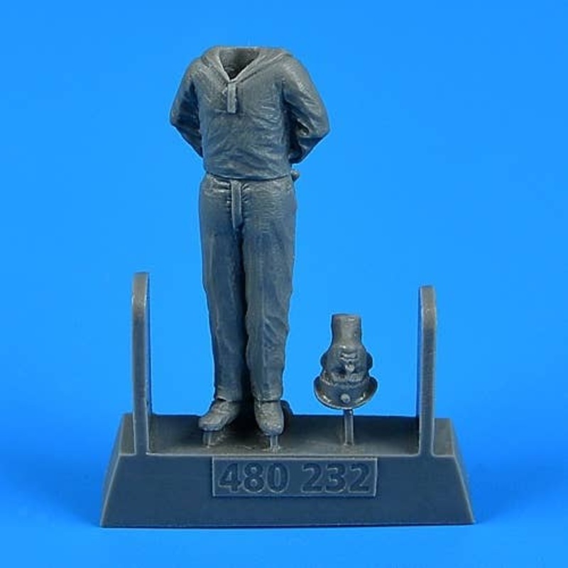 1/48 Kriegsmarine Wwii Ceremony - Sailor For German Submarine U-Boat Type Viic (for Trumpeter)