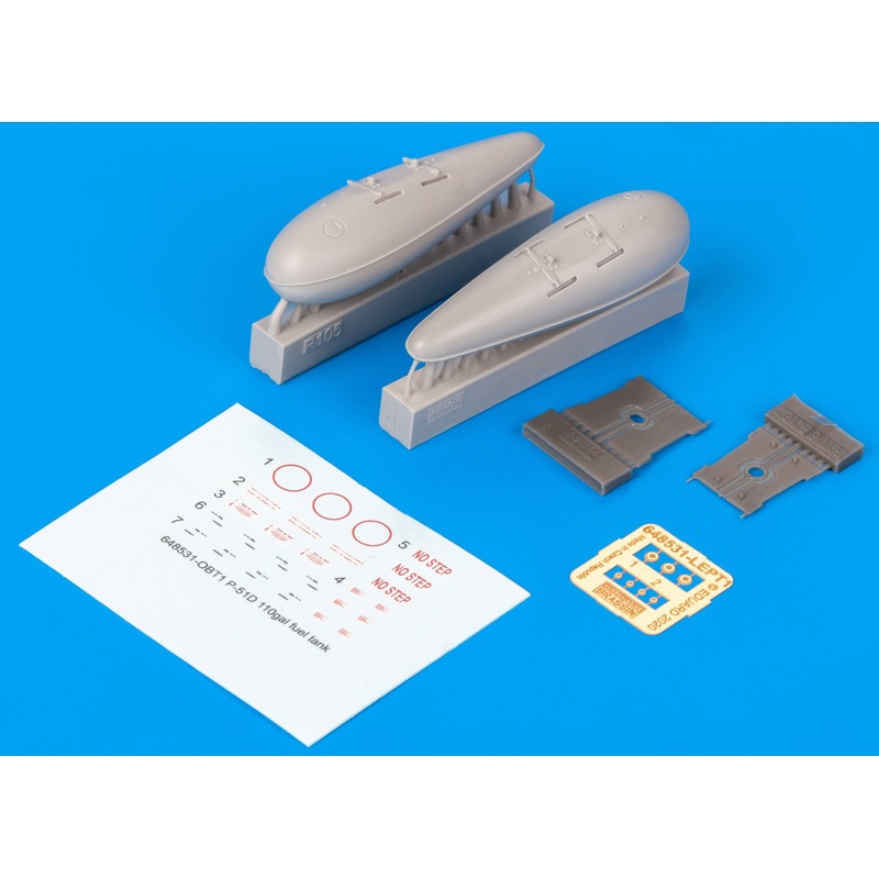 1/48 P-51D 110gal Fuel Tank (for Eduard)