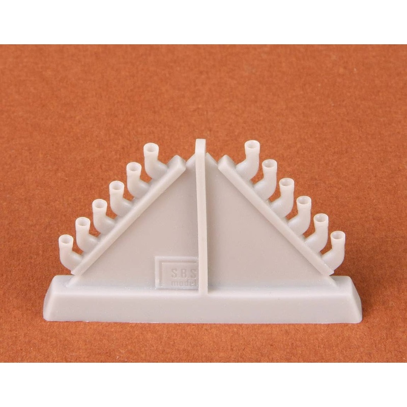 1/48 Spitfire PR XIX Exhaust (Round) (for Airfix)