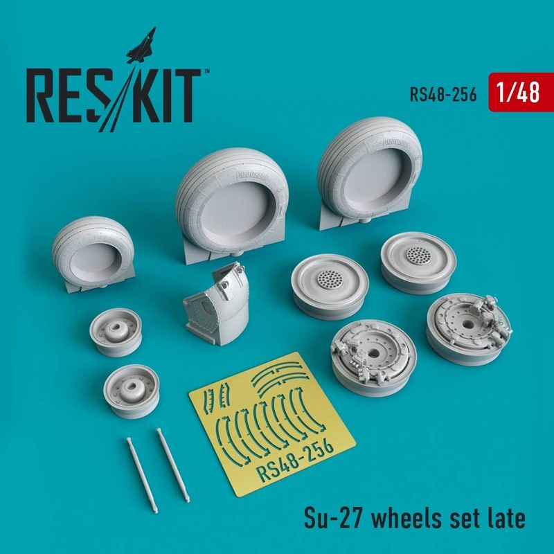 1/48 Su-27 (Late Model) Wheel Set