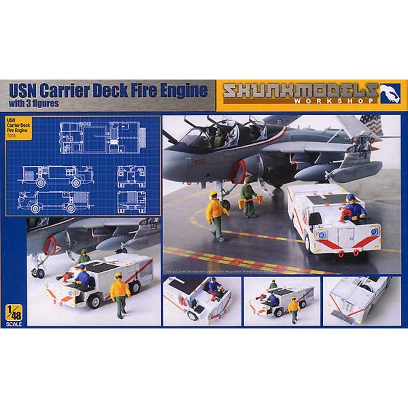 1/48 USN Carrier Deck Fire Engine