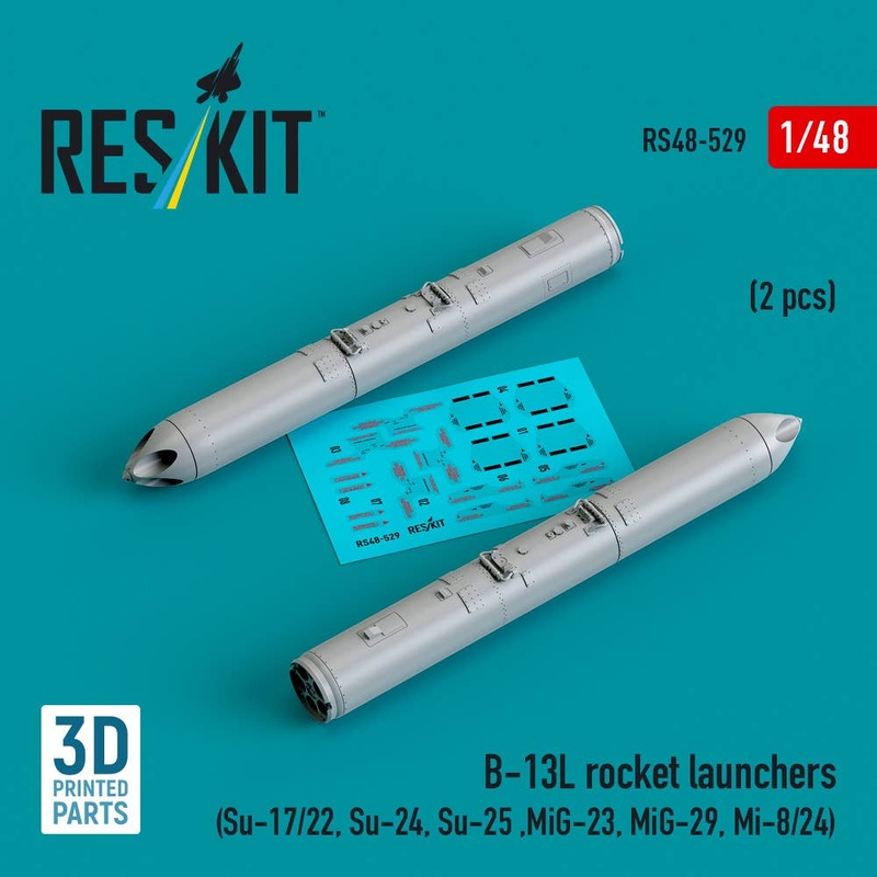 1/48 B-13L rocket launchers (2 pcs)