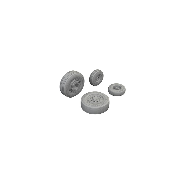 1/48 F-35C Wheels (For Tamiya)