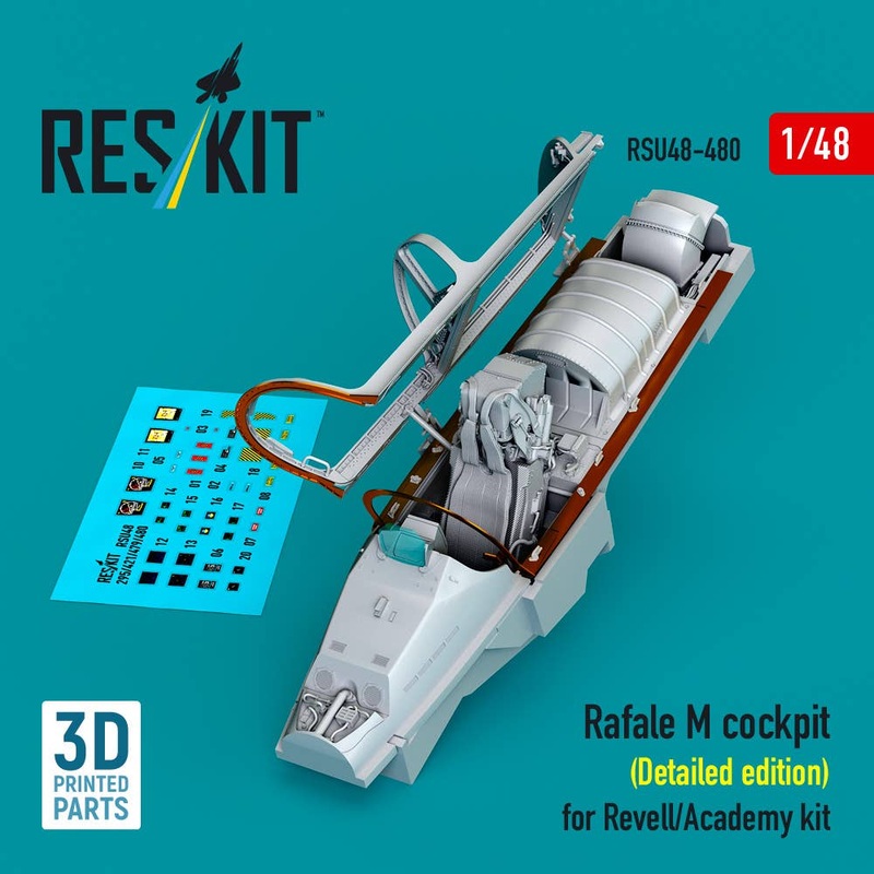 1/48 Rafale M cockpit (Detailed edition) for Revell/Academy kit