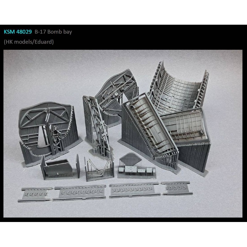 1/48 B-17 Bomb Bay, for HK Models/Eduard