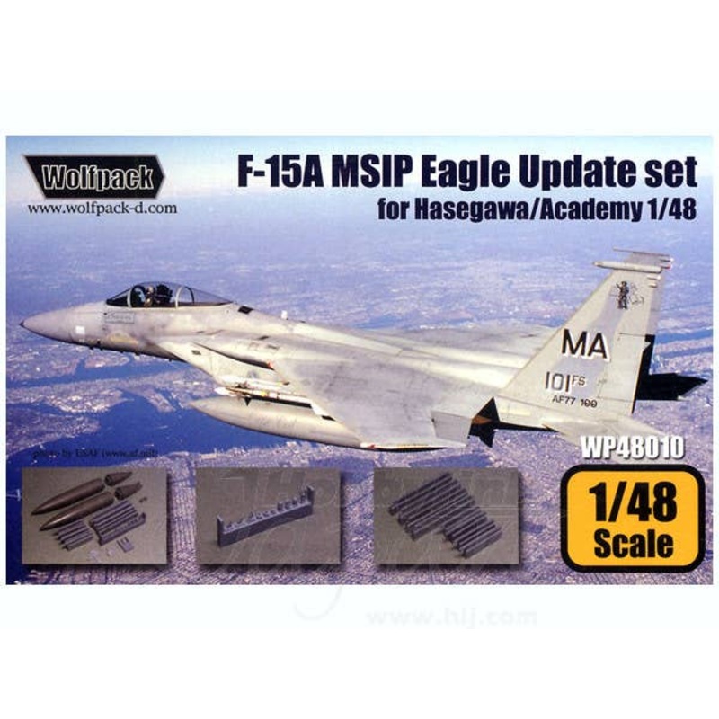 1/48 F-15A MSIP Eagle Update for Hasegawa/Academy