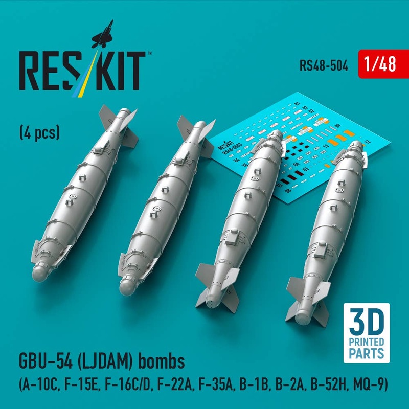 1/48 GBU-54 (LJDAM) bombs (4 pcs)
