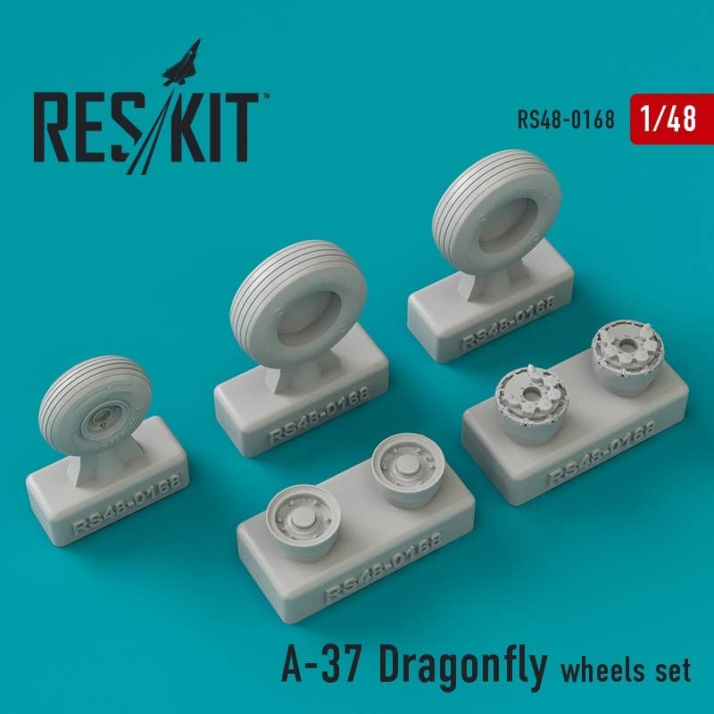 1/48 A-37 Dragonfly Wheels Set