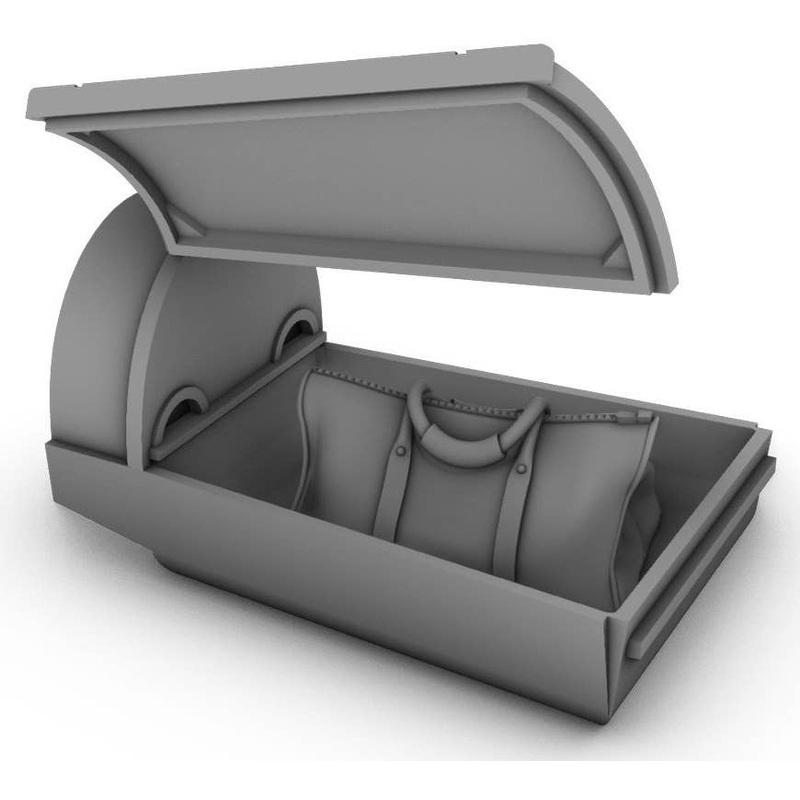 1/48 DH.82 Tiger Moth Luggage Box for Airfix
