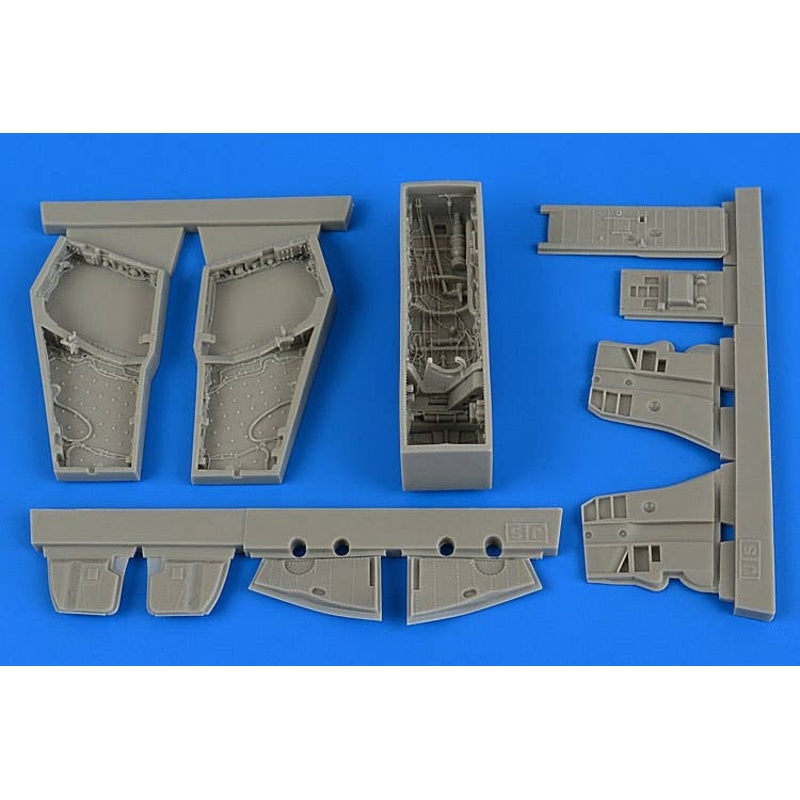 1/48 F-4J/S Phantom II Wheel Bay (for Academy)