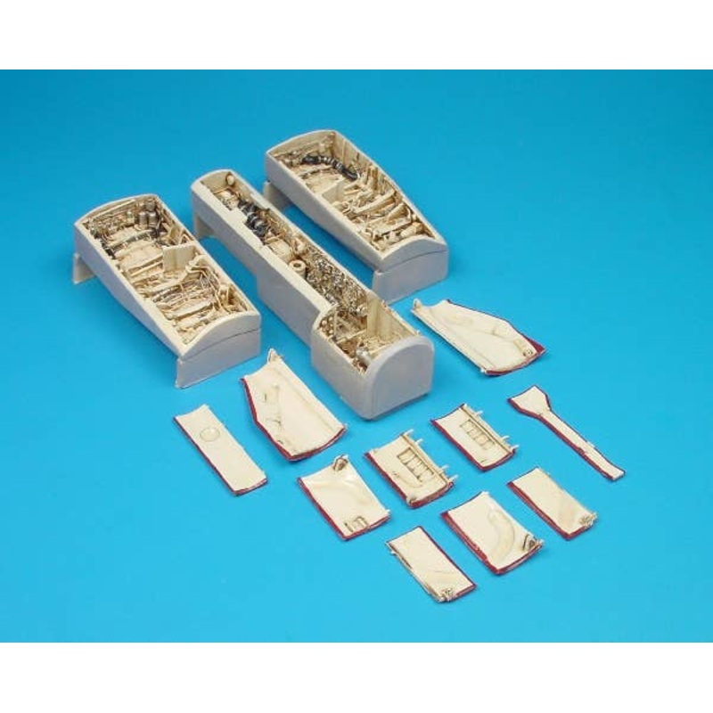 1/48 F/A-18 Hornet Wheel Bay (for Hasegawa)