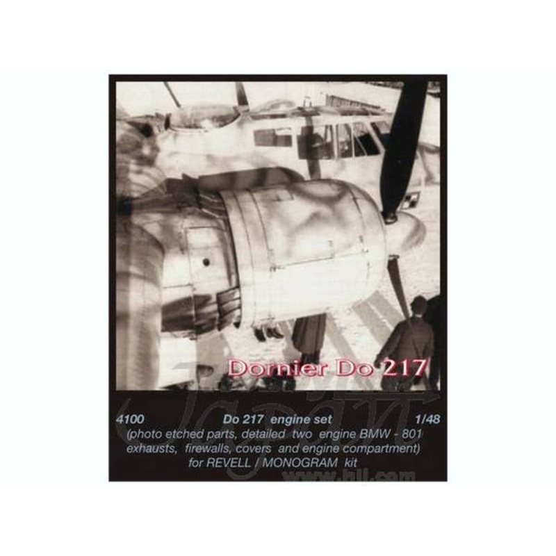 1/48 Dornier Do217 Engine Set for Revell/Monogram
