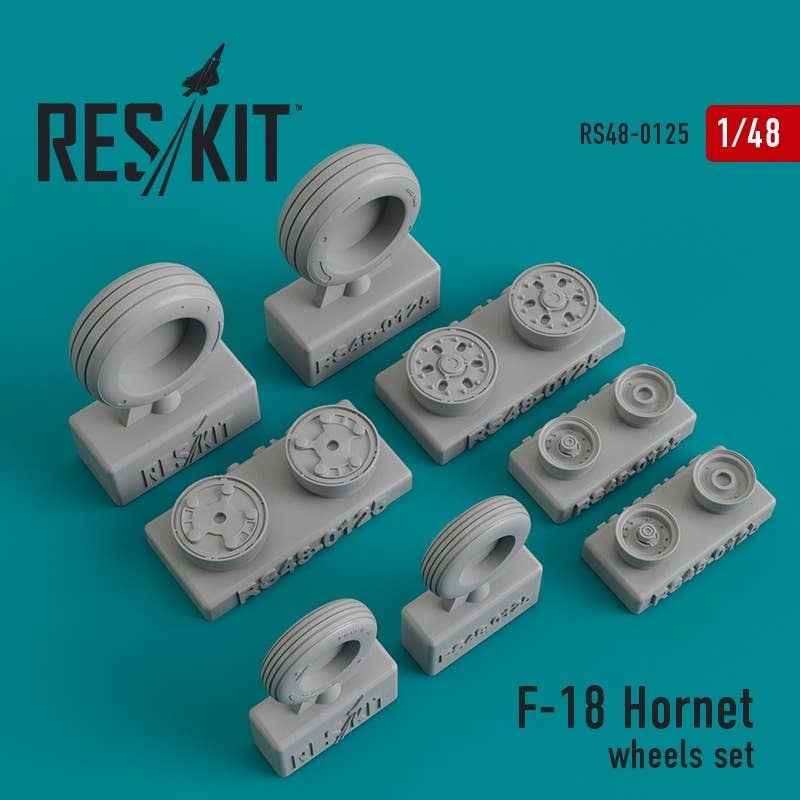 1/48 F-18 Hornet Wheels Set