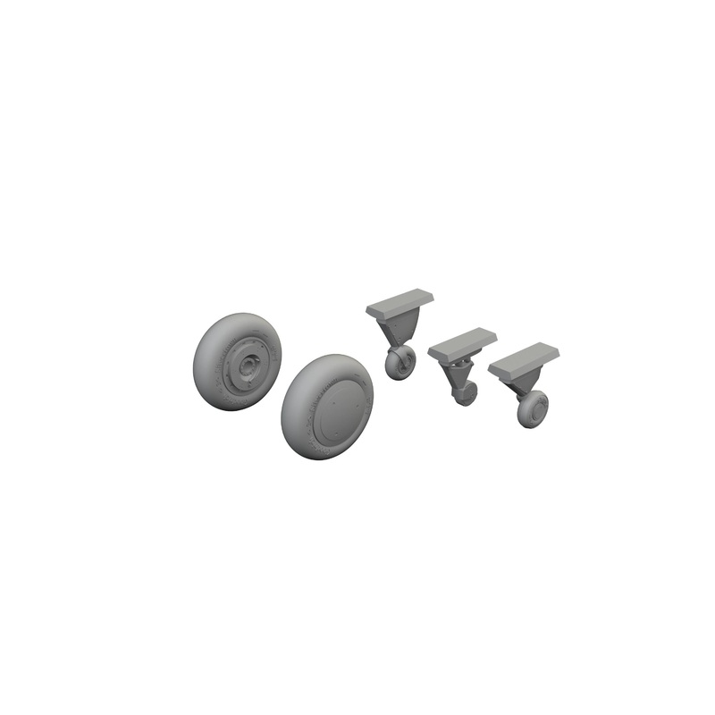 1/48 F4F-4 wheels early