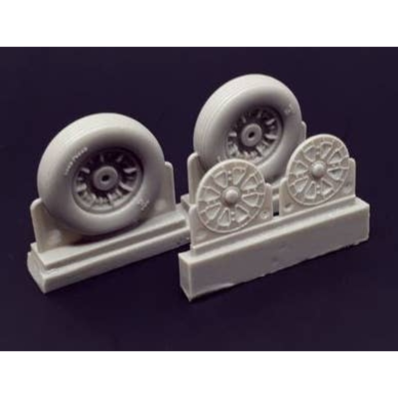 1/48 F4U Corsair Ribbed Tread Wheels Set